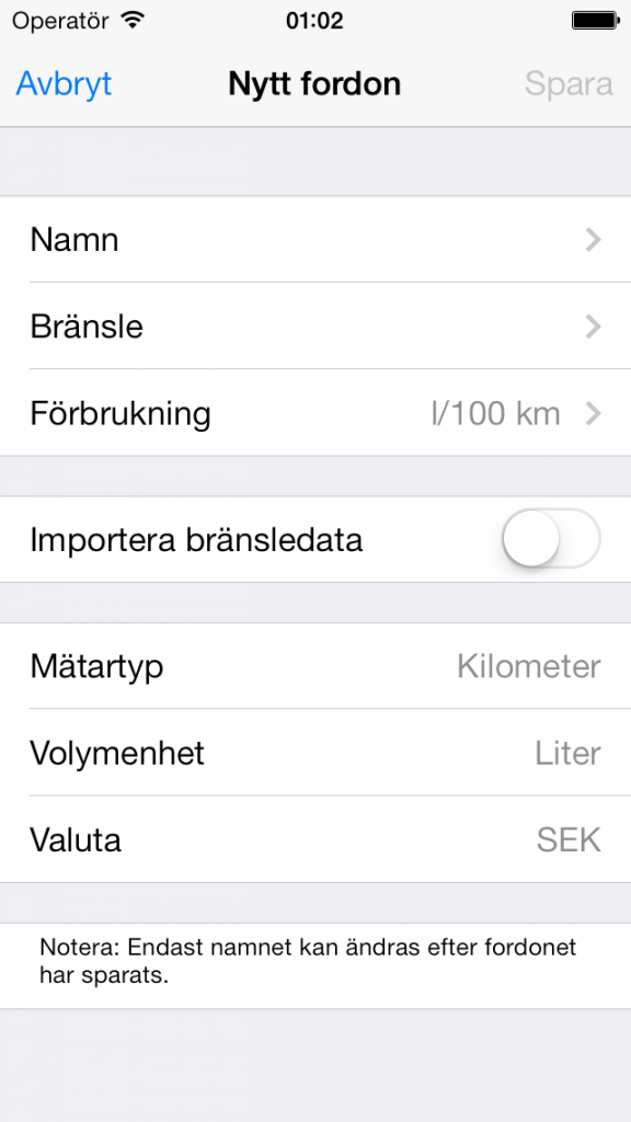 Tankomat Pro iOS 7